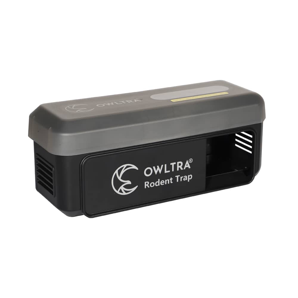 OWLTRA® Electronic Mouse & Rat Trap - Works both inside and outside!