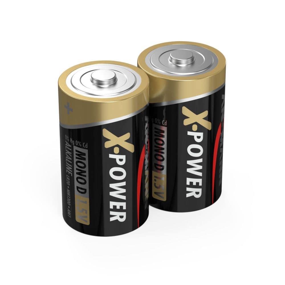 X-Power Alkaline Battery D / LR20 2 pcs.