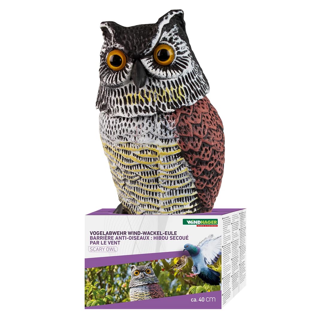 OWL Scarecrow, owl with moving head - Image 3