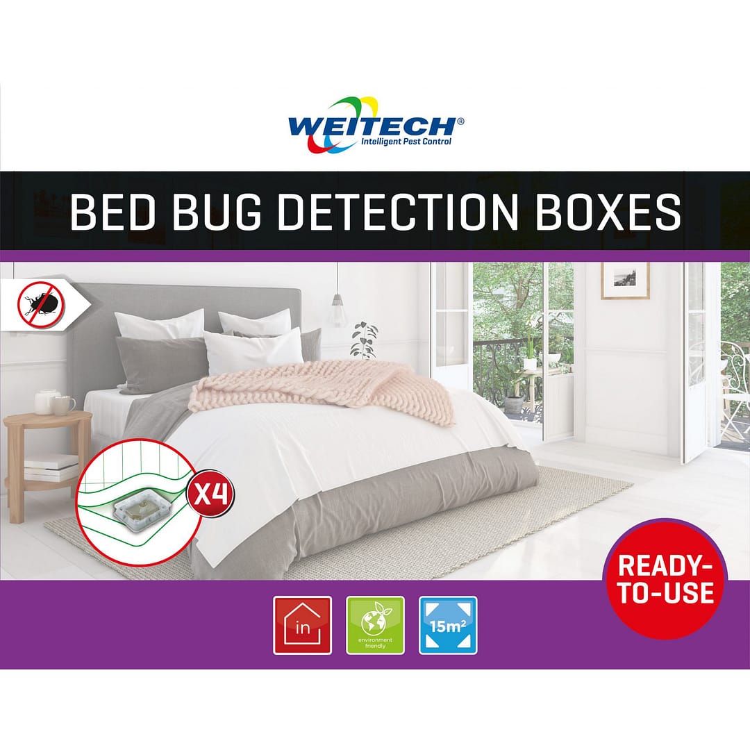 BOX Bed bug detection boxes 4 pcs