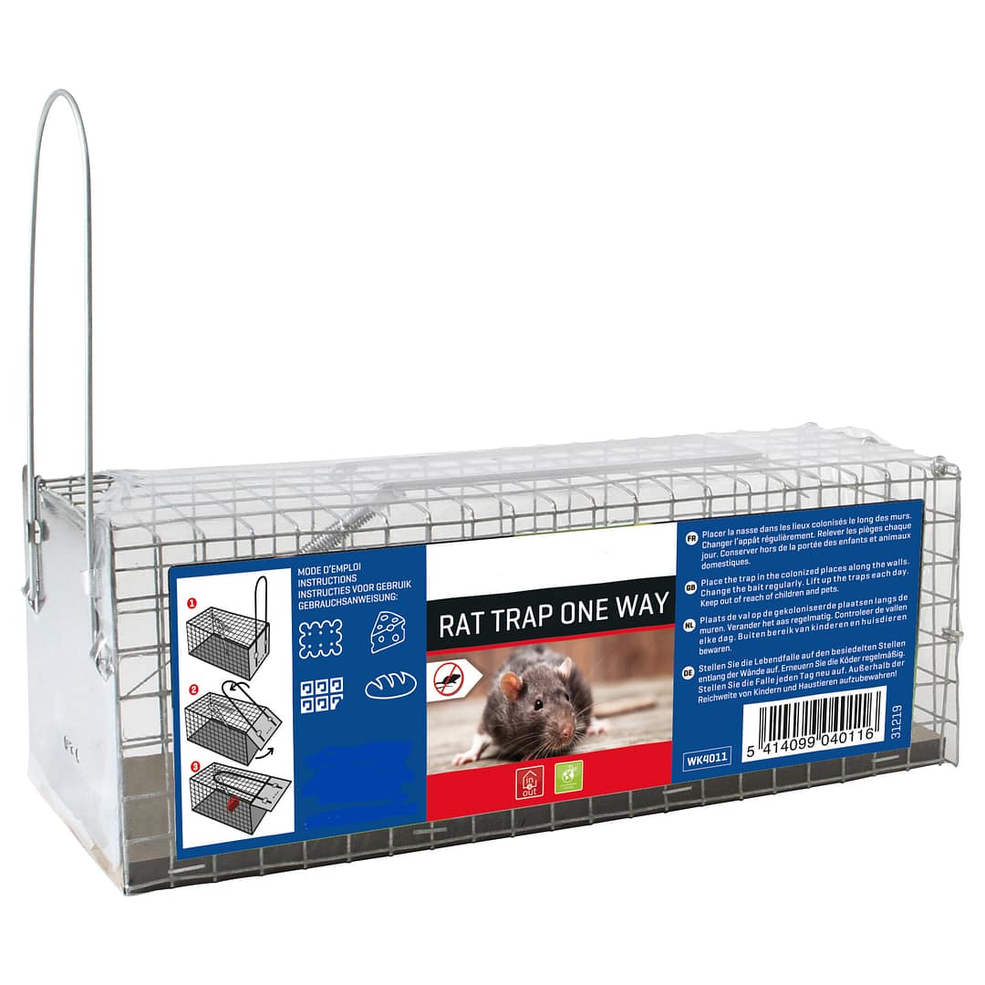 CAGE II Rat Trap Metal Cage 28cm