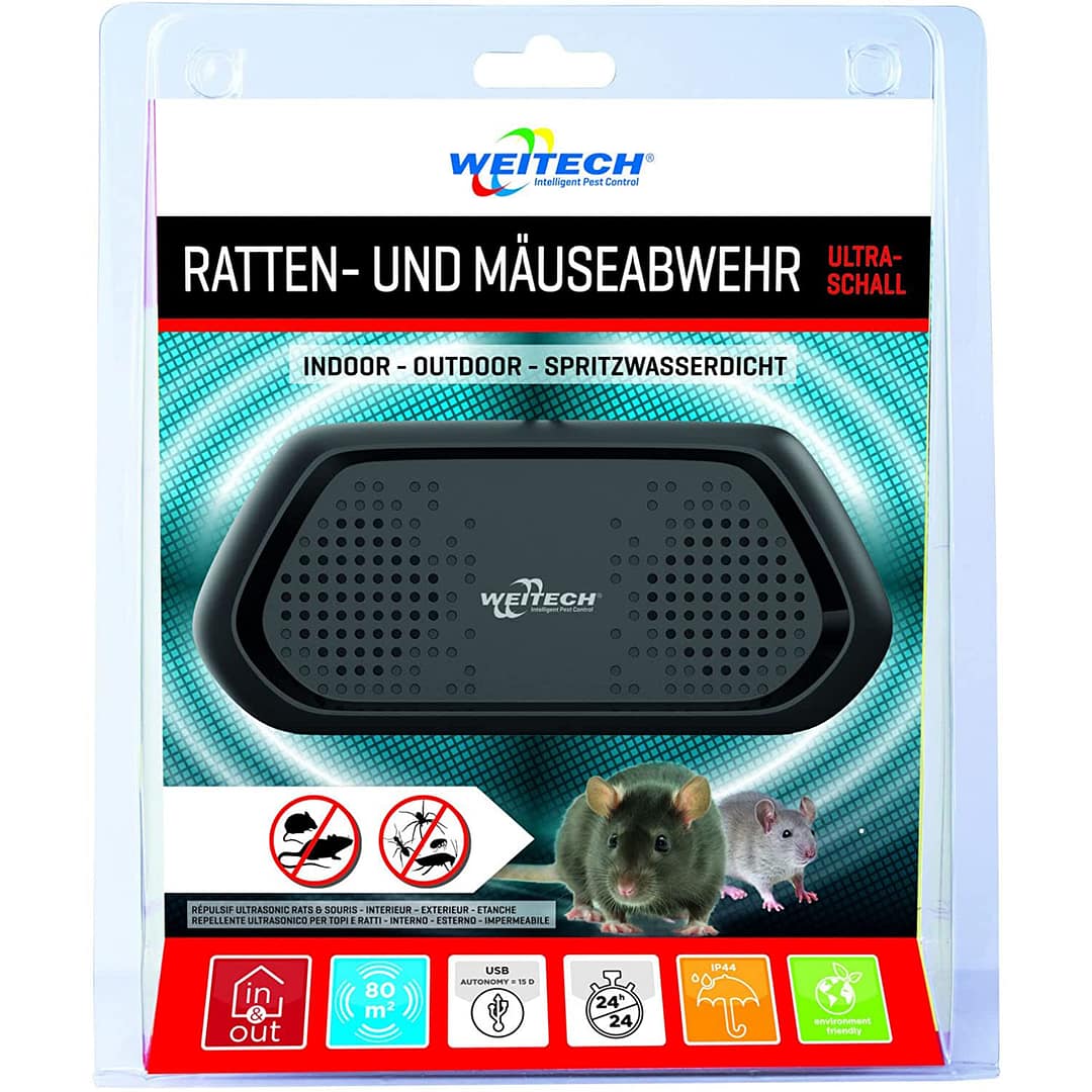 CHARGE Rats & Mice Repeller IP44 Rechargeable 80 M² - Image 2