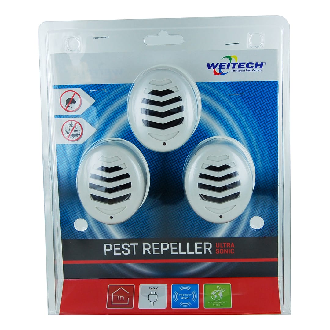 MINI Pest Repeller Ultrasonic 3x45 m² - Image 2