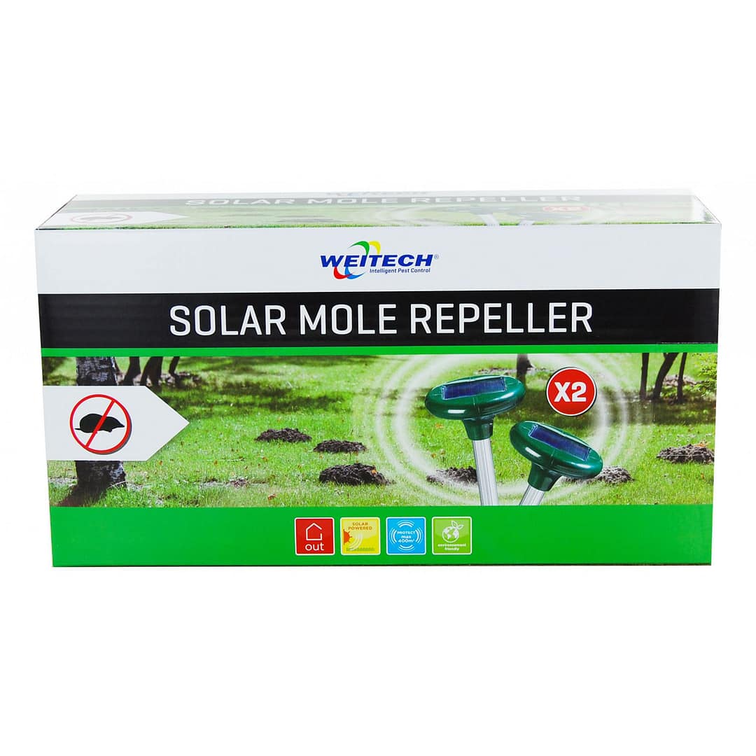 SOLO MINI Mole and Vole Repeller Solar panel 2x400m² - Image 2