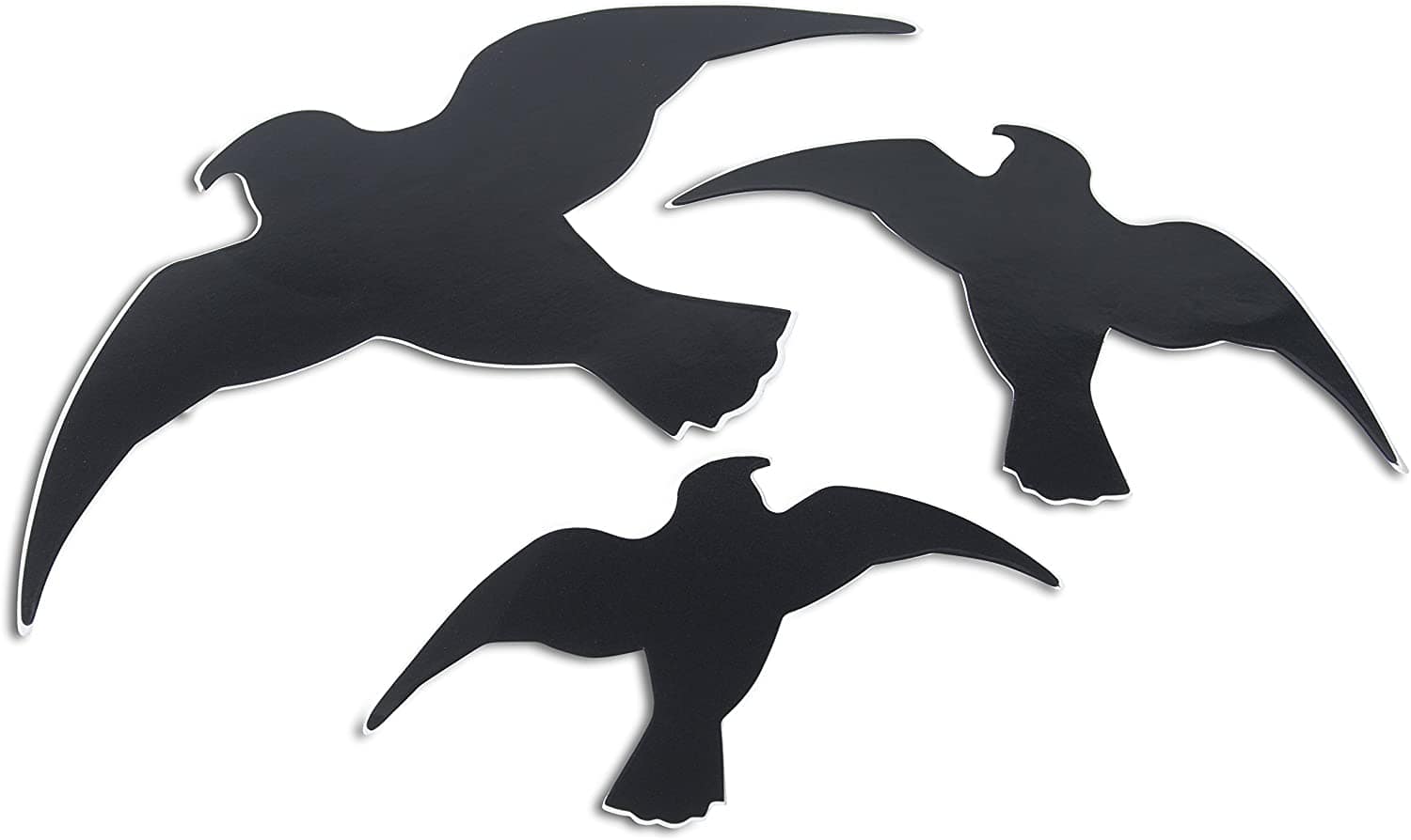 HAWK Bird silhouette different sizes 3 pcs - Image 2