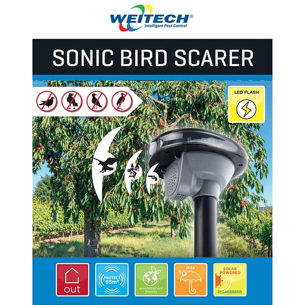 PRAY Sonic Bird Scarer, solar powered - Image 2