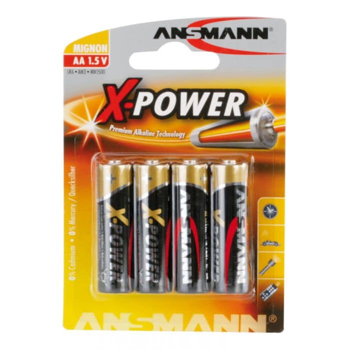 X-Power Alkaline Battery AA / LR6 4 pcs - Image 3