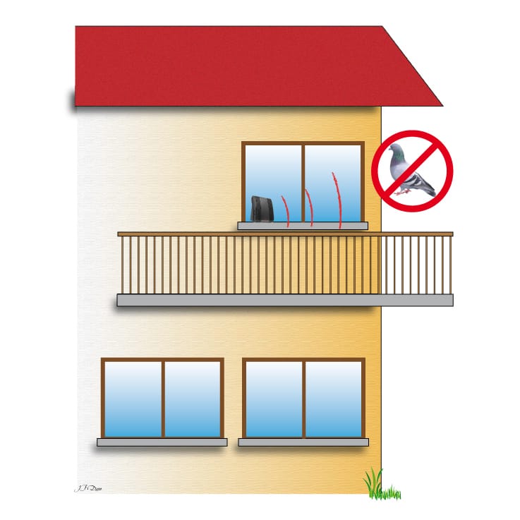 RAVEN Bird Repeller 40m² - Image 3