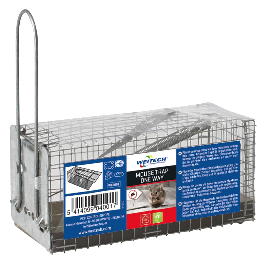 CAGE I Musfälla Metallbur 12cm