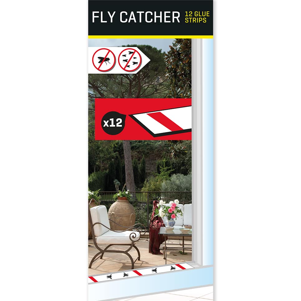 TRAP Fly Catcher – 12 Glue strips