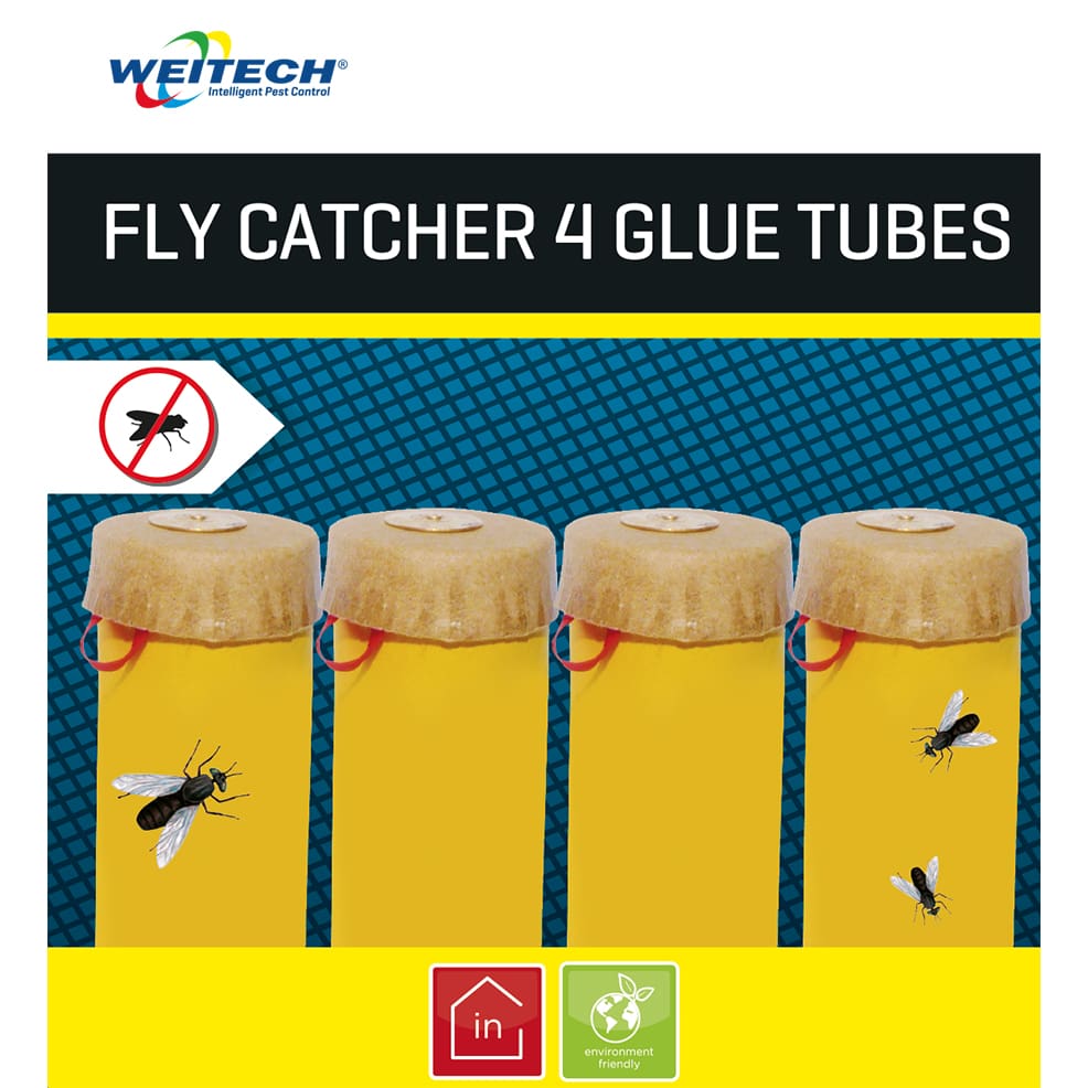 TRAP Fly Catcher – 4 Glue tubes